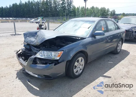 2009 Hyundai Sonata Gls из США, поврежденный, VIN 5NPET46C29H467913